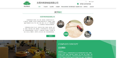 西安网站设计-韩津地毯有限公司